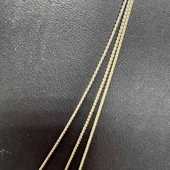 Premier Designs Clear Rhinestone Ball Multi-Strand Chain Layered Neckline - Picture 5 of 5